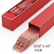 ARCCAPTAIN ER70S-6 Mild Steel TIG Welding Rod 5LB TIG Filler Rod 1/16