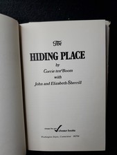 The Hiding Place Corrie ten Boom 1971 Chosen Books Hardcover Holocaust Memoir picture