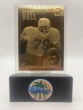 1999-2001 Danbury Mint 22K Gold Legends Bobby Bell #29 HOF picture