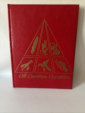 Vintage 1974 All American Appetites Red Hardback Cookbook ￼ picture