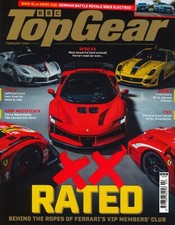 UK BBC Top Gear Magazine #380, Ferrari SF90 XX, Mustang, F1 Las Vegas, Feb 2024 picture