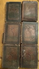 6 Volumes 1916 Little Journeys To The Homes of Great     By Elbert Hubbard picture