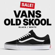 Vans Old Skool Black White Sneakers VN000D3HY28 - New with Box picture