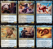 King T'Challa Commander Deck -  Iron-Man - 100 Cards  - Marvel  - NM - MTG picture