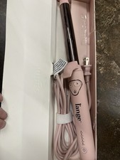 L'ange Le Pirouette 32MM Pink Titanium Rotating Curling Iron Blush Pink w/ Box picture