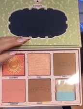 Benefit Cheekleaders Pink Squad Face Palette w/ Brush Blush Bronzer Highlighter picture