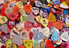 Guitar Picks Mixed Lot Name Brands -  8 Picks Variety Pack (Thin, Med, & Heavy) picture
