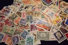 Older CANADIAN Stamp Lot - over 1000 All Different picture