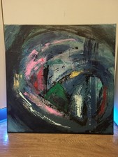 Masterpiece Original Piece Outsider Art Abstract Contemporary 2025 Justin... picture