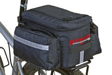 Insulated Bike Trunk Bag Rear Rack Pannier, Cooler Storage, Cycling Gear Grocery picture