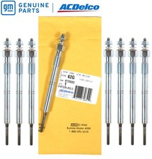 Set of 8 OEM GM 62G / 97226202 Diesel Glow Plug 01-04 Chevy GMC LB7 Duramax 6.6L picture