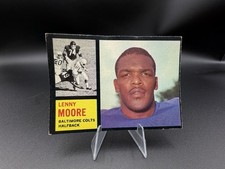 1962 Topps Football; #2 Lenny Moore GVG picture