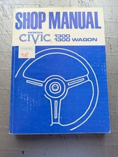 Honda Civic 1300 (1979-1983) Honda Shop Manual Workshop Manual picture