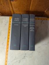 James Joyce 3 Book Set Viking Random House Ulysses Finnegan's Wake Dubliners HC picture