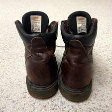 Red Wing Shoes 606 EH Brown Leather Lace-Up Work Boots Men’s 10.5 D picture