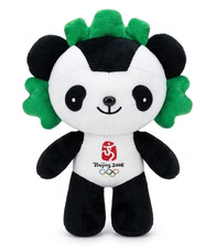 Official Beijing 2008 Olympics Mascot Jingjing Panda Plush Toy Fuwa Collectible picture