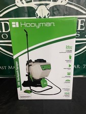 Hooyman 24V Lithium-Ion Cordless Backpack Sprayer 4 Gallon 70 PSI 5 Nozzles NIB picture