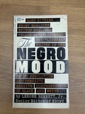 Vtg 1965 The Negro Mood Lerone Bennett Jr Ebony Magazine Revolution Rebellion picture