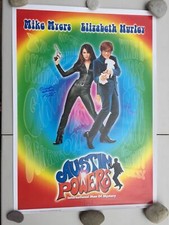 Austin Powers Signed Movie Poster 1997 Mike Myers Elizabeth Hurley Autographed picture