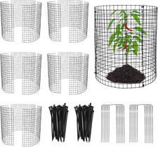 18 PCS Round Plant Protector from Animals, 6Pack 12'' x 12'' Metal Plant picture