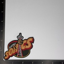 Seattle Supersonics Vintage Iron On Patch picture