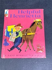 Vintage 1959 Rand McNally ELF Book 8316 Helpful Henrietta Horse Mabel Watts picture