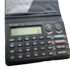 VTG SHARP EL-6061 Memo Master Electronic Organizer Classic Pocket Calculator picture