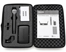 Shure GLXD24/SM58 Z2 Wireless Microphone System GLXD4 GLXD2 Case Accessories picture