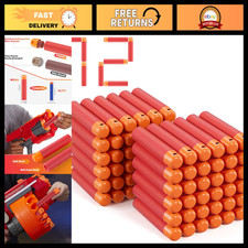 Mega Dart Refills 72/120 Pcs for Nerf Mega Guns, Blasters & Toys - Red Bullets picture
