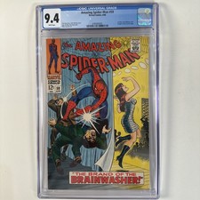 Amazing Spider-Man #59 CGC 9.4 WHITE PAGES 1st Mary Jane Cover 1968 Romita ASM picture