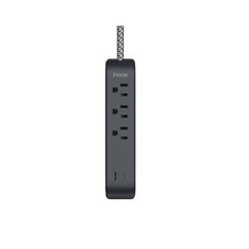 iHome Power Strip with USB and Cord Black, USB-A and USB-C charging ports - 2IHA picture
