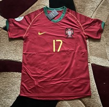 Portugal 2006 World Cup Home Jersey Ronaldo 17 Brand Size XL Rare New With Tag picture