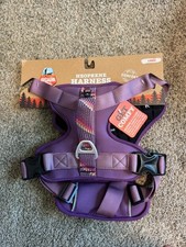 Arcadia Trail Neoprene Harness For Dogs Size LARGE Purple BENEFITS CHARITY picture