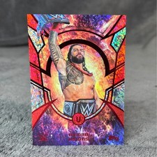 2026 Topps WWE Universe Roman Reigns Grand Entrances Red Magma /10 picture