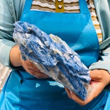 4.18 LB Natural Blue Crystal Kyanite Rough Gem mineral Specimen Healing 5989 picture