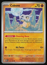 Cubone 104/165 Common - Pokemon 151 picture