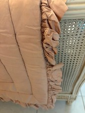 chantal thomass silk throw / crib comforter dusty rose picture