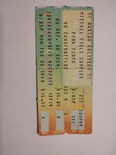 pink floyd the wall concert  stub picture