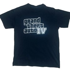 Vintage GTA 4 Grand Theft Auto 2008 Video game  Unisex S-5XL Shirt ILS287 picture