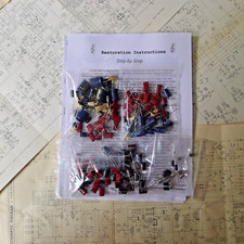 REALISTIC DX-150B capacitor rebuild restoration recap service kit repair upgrade picture