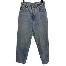 VTG Rio by Gloria Thornton Mom Jeans 7 High Waisted Acid Wash Tapered Retro 80s picture