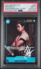 2024 ONE PIECE JPN MACKENYU SIGNED LIVE ACTION EDITION #056 RORONOA ZORO PSA 9 picture