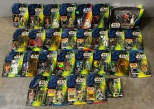 VTG Star Wars Action Figures Power Of The Force Lot (28) Kenner 1997 24 Sealed picture