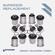 AUTOACER -12p Rear Upper Lower Control Arm Bushings & Ball Joints For Pathfinder picture
