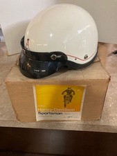 Vintage Harley-Davidson Motorcycle Sportsman Half Helmet With Box Size L NOS? picture