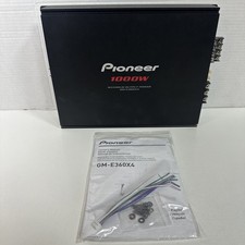 Pioneer GM-E360X4 GM-E360X4 4-Channel Car Audio Amplifier 1000W Max - R5 picture