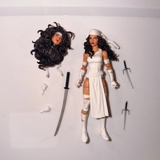 Marvel Legends White Suit Elektra from 3 pack, Hasbro 2022, action figure picture