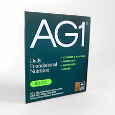 AG1 Greens Superfood Powder 40 Travel Packs 12g Gluten & Dairy Free Vegan picture