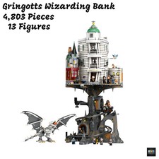 NEW 4803 PCS Gringotts Wizarding Bank Harry Potter Unbranded Building Set picture