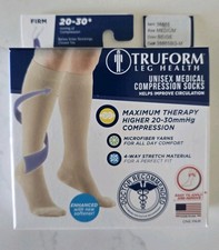 Truform Leg Health Compression Socks – Unisex, Firm Support (20-30 mmHg) 38865 picture